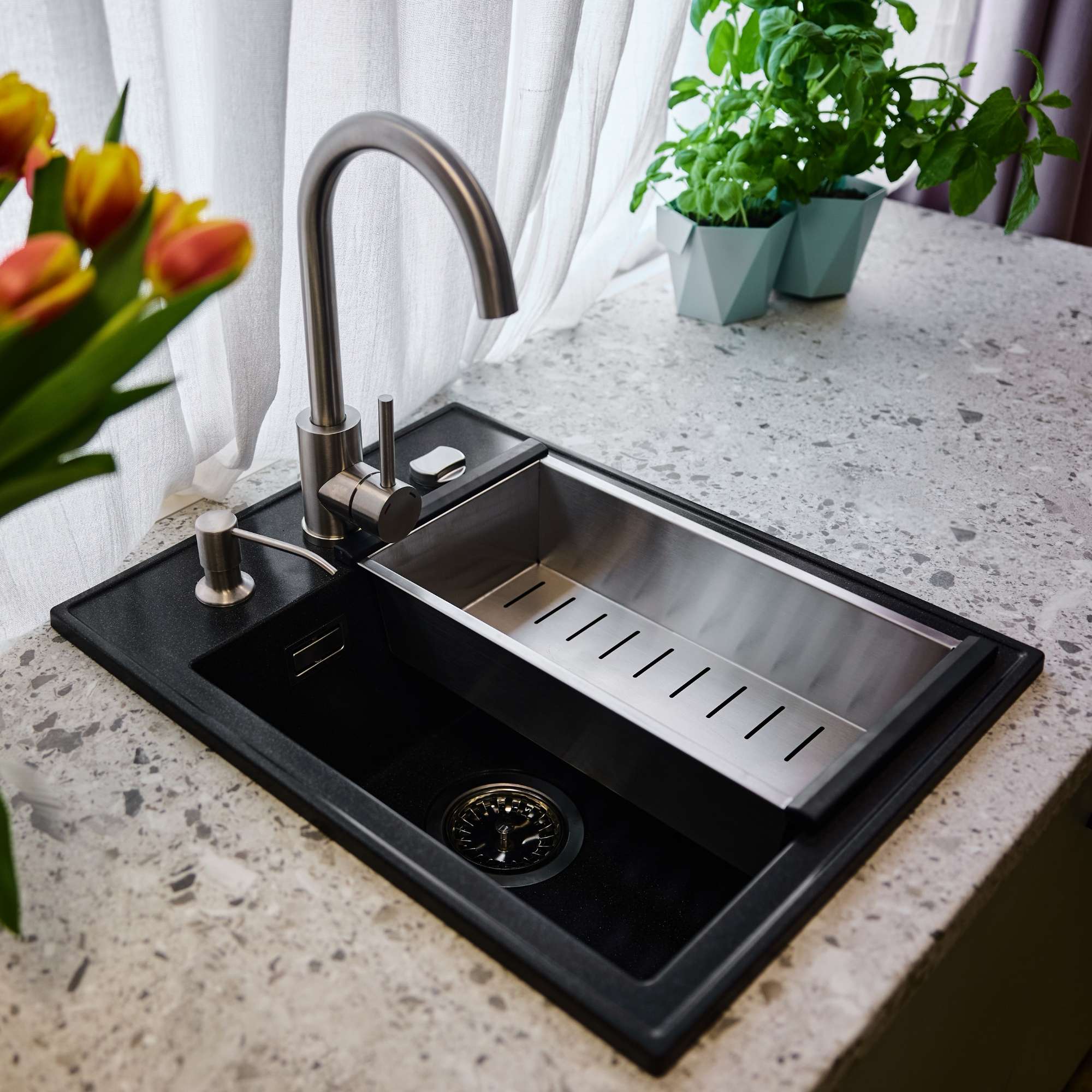 Wkładka ociekowa aranżacja produktu